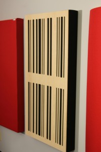 GIK Acoustics 24x48 4A Alpha Panel mounted on wall