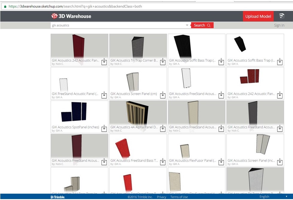 gik-acoustics-sketchup-warehouse