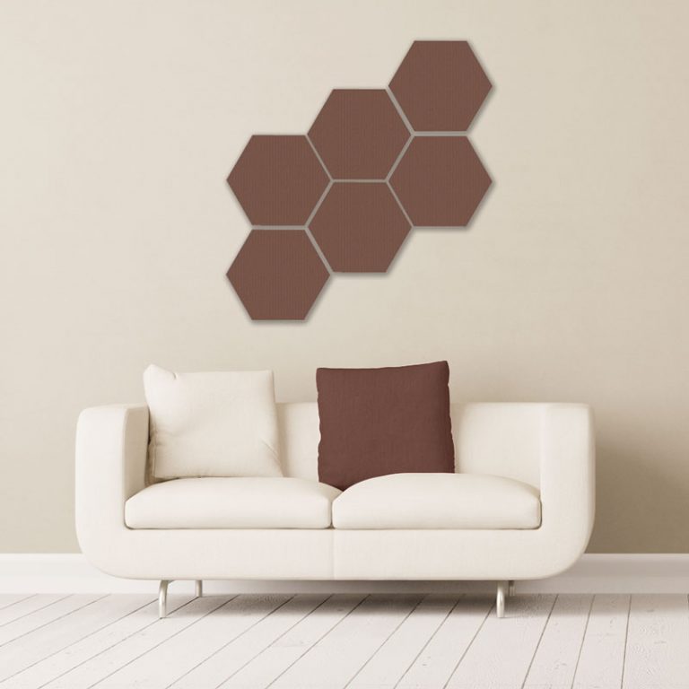 Hexagon Acoustic Panel - GIK Acoustics UK - Decorative Acoustic Panels