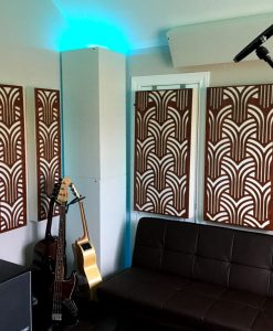 Impression Series Acoustic Panels Decorative Acoustic Panels in Live Room