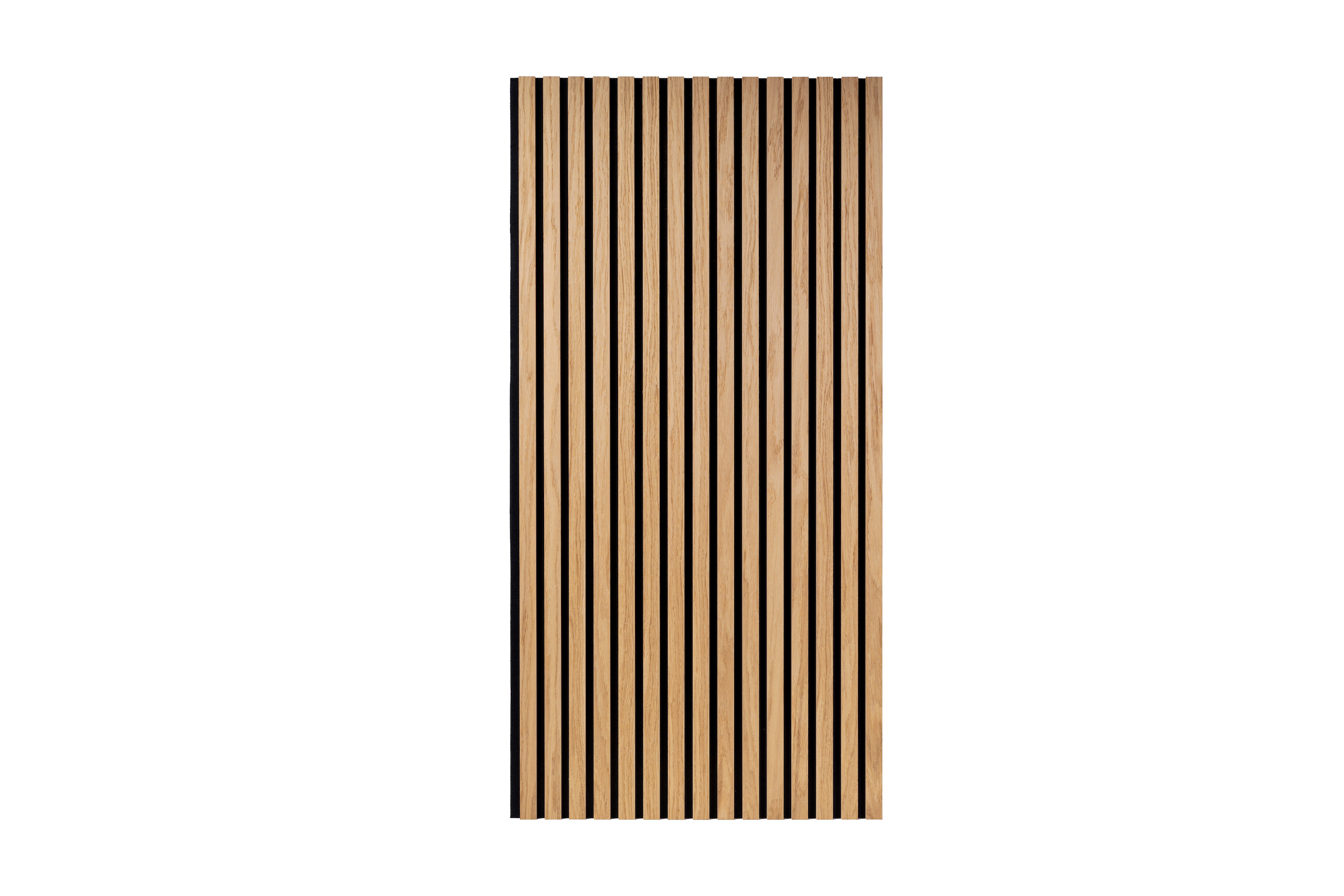 Natural Oak Acoustic Slat Wood Paneling for Soundproofing Walls - Squa –